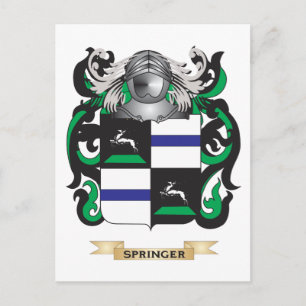 Carte Postale Armoiries de Springer (crête de famille)