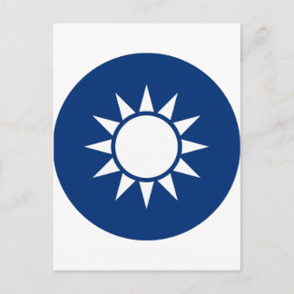 Carte Postale Armoiries de Taïwan