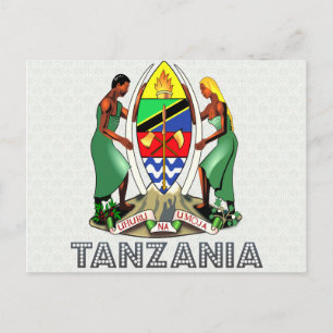Carte Postale Armoiries de Tanzanie