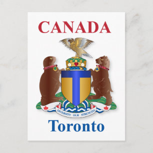 Carte Postale Armoiries de Toronto
