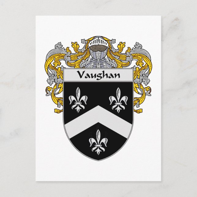Carte Postale Armoiries de Vaughan (moulées) (Devant)