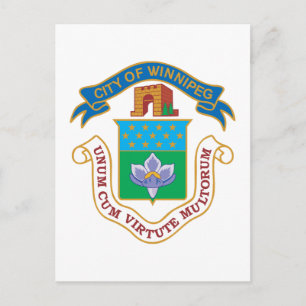 Carte Postale Armoiries de Winnipeg