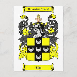 Carte Postale Armoiries d'Ellis