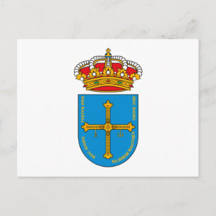 Carte postale Armoiries des Asturies