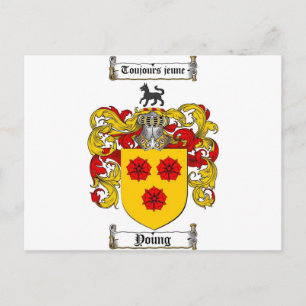 Carte Postale Armoiries des jeunes / Armoiries des jeunes famill