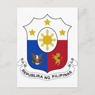 Carte Postale Armoiries des Philippines