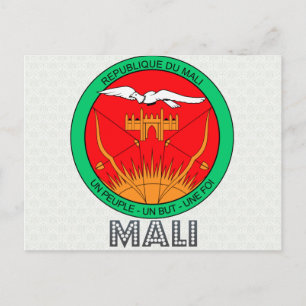 Carte Postale Armoiries du Mali