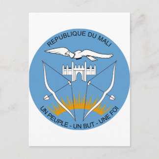 Carte Postale Armoiries du Mali