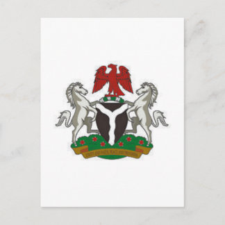 Carte Postale Armoiries du Nigéria
