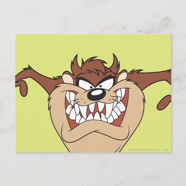 Carte Postale Armoiries larges TAZ™ (Devant)