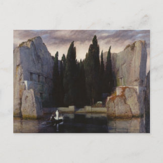 Carte Postale Arnold Böcklin - L'île des morts