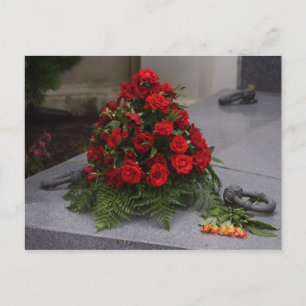 Carte Postale Arrangement Roses rouges