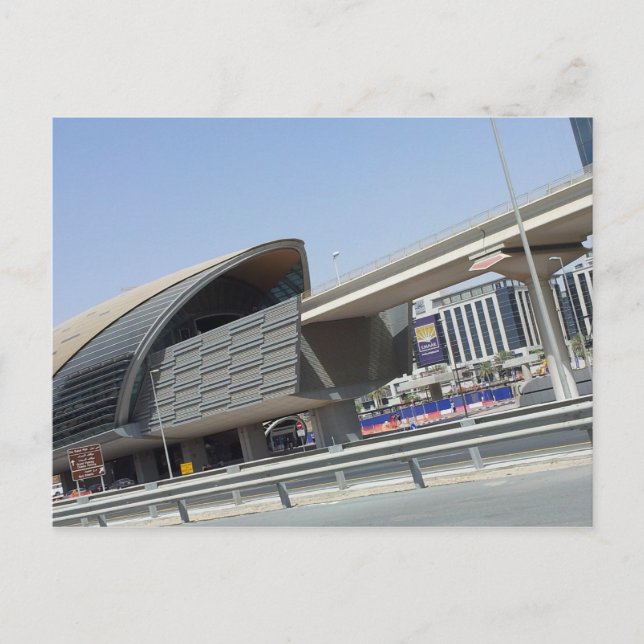 Carte Postale arrêt de métro dubai (Devant)