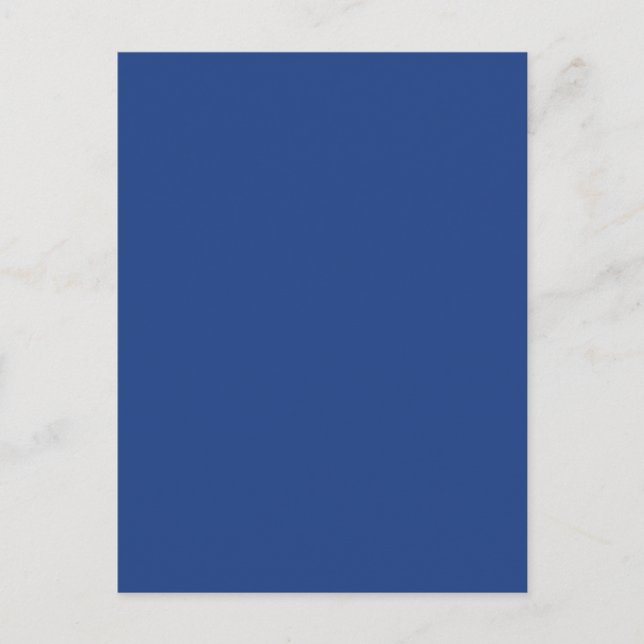 Carte Postale Arrière - plan de couleur de tendance solaire Roya (Devant)
