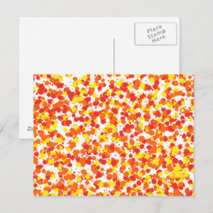 Carte Postale Arrière - plan en écaille d'encre par Shirley Tayl