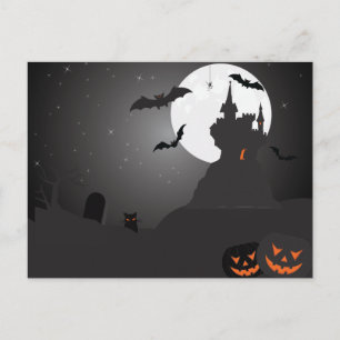 Carte Postale Arrière-Plan Halloween effrayant