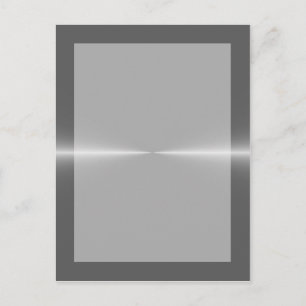 Carte Postale Arrière - plan métallique en acier