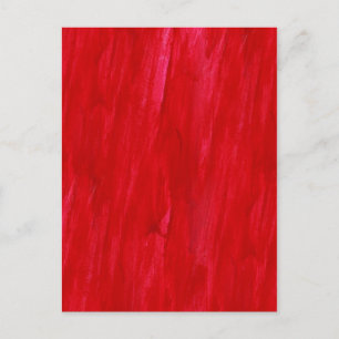 Carte Postale Arrière - plan Rouge Sans Fil Abstrait Et Aquarell