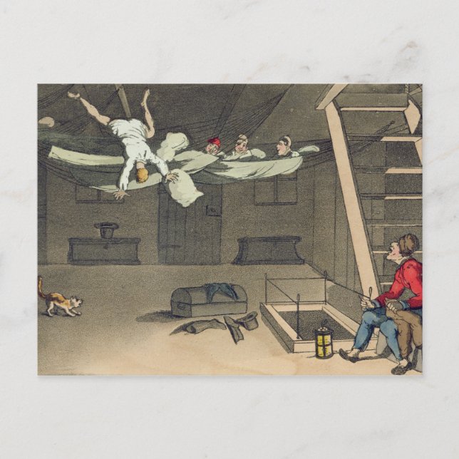 Carte Postale Arrivée - et de nouveau, assiette de "L'Avent (Devant)