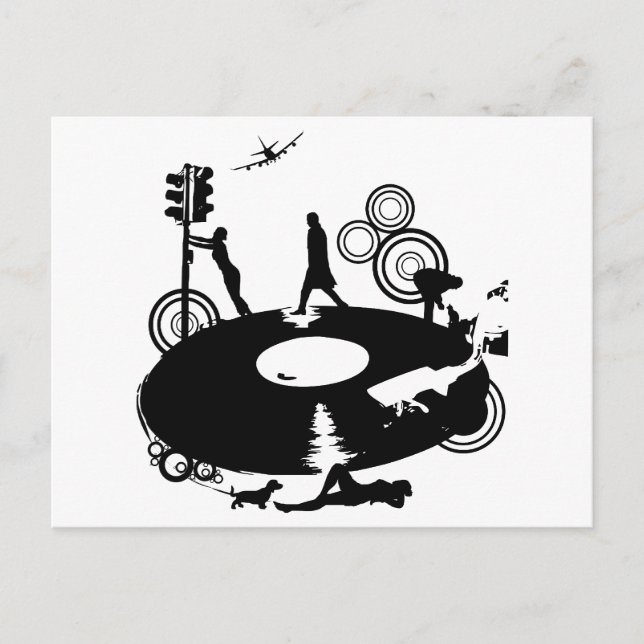 Carte Postale Arrondi et Arrondi (Devant)