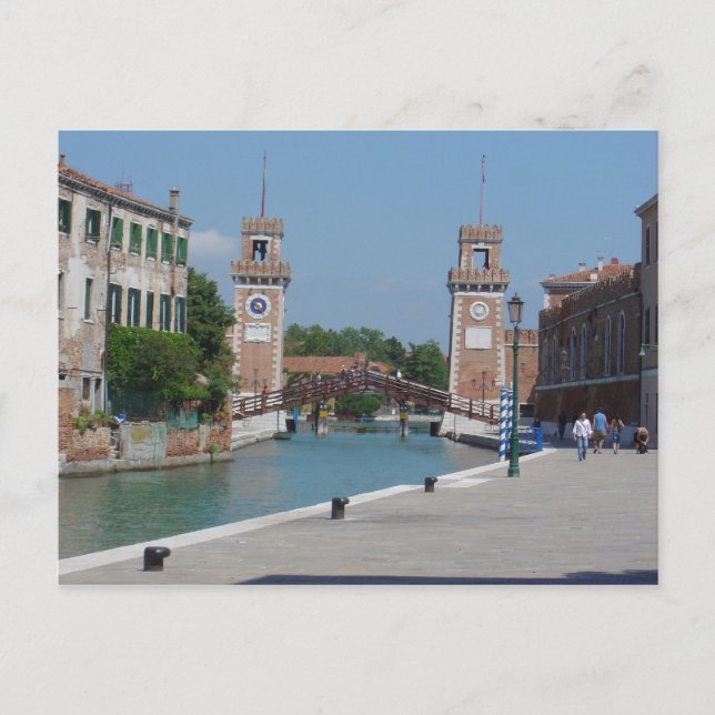 Carte Postale Arsenale, Venise 2 (Devant)