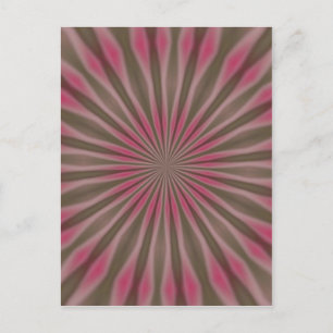 CARTE POSTALE ART ABSTRAIT