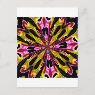CARTE POSTALE ART ABSTRAIT