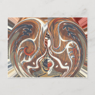 Carte Postale Art Abstrait africain