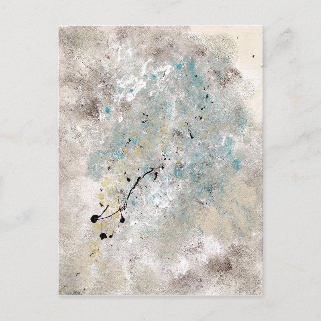 Carte Postale Art Abstrait - Berceuse (Devant)