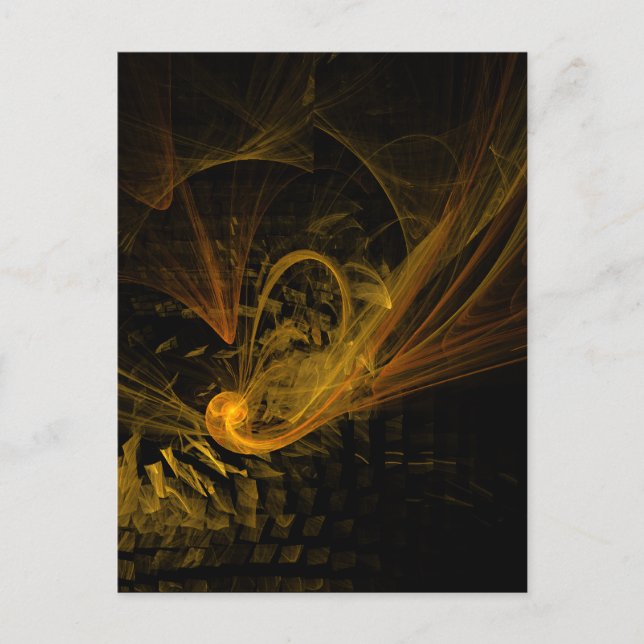 Carte postale Art Abstrait Breaking Point (Devant)