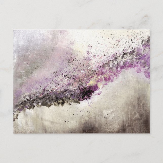 Carte Postale Art Abstrait - Hush (Devant)