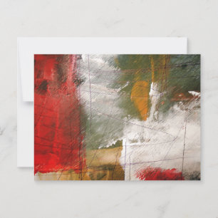 Carte Postale Art Abstrait moderne