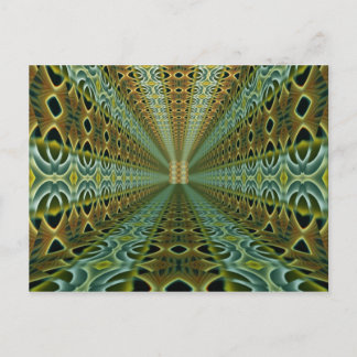 Carte Postale ART Abstrait - motif Kaleidoscope 05