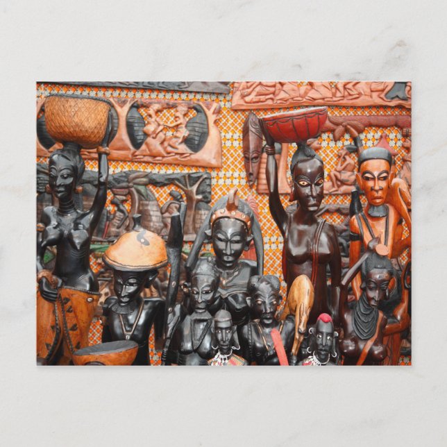 Carte Postale Art africain (Devant)