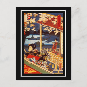 Carte postale Art asiatique vintage