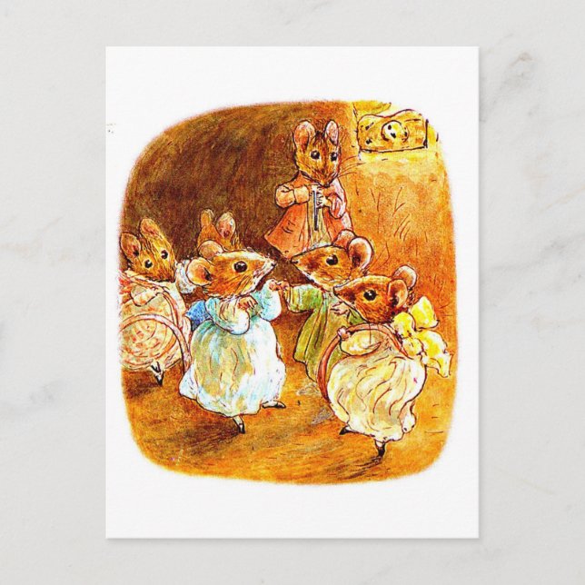Carte postale Art-Beatrix Potter 7 (Devant)