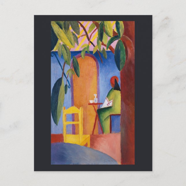 Carte postale Art "Café turc" (Devant)