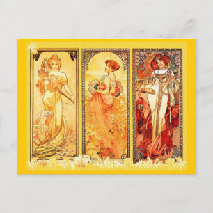 Carte postale - Art classique-Mucha 8
