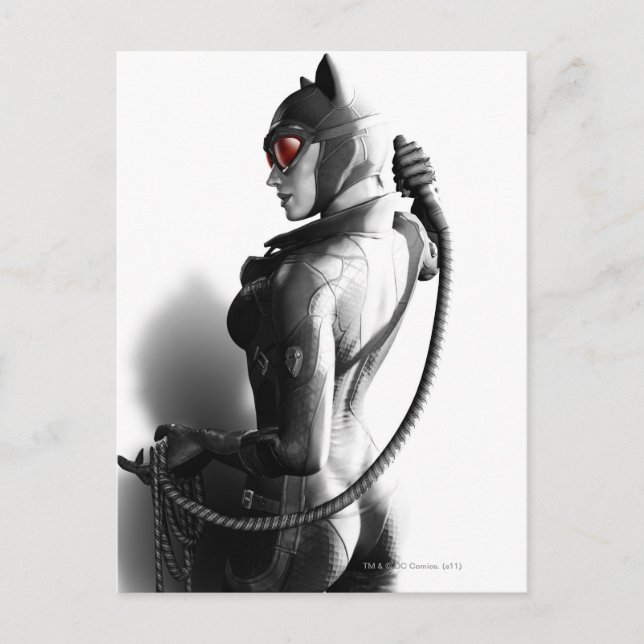 Carte Postale Art clé Catwoman (Devant)