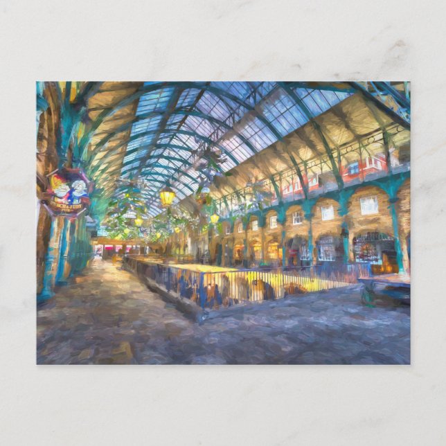 Carte Postale Art De Covent Garden (Devant)