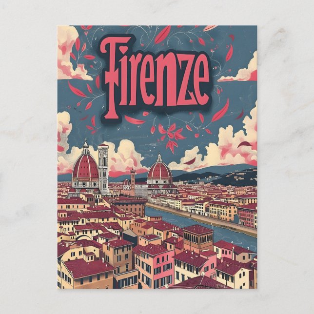 Carte Postale Art de Florence (Devant)