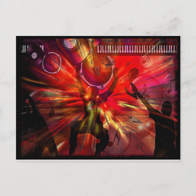 Carte Postale Art de la musique (Devant)