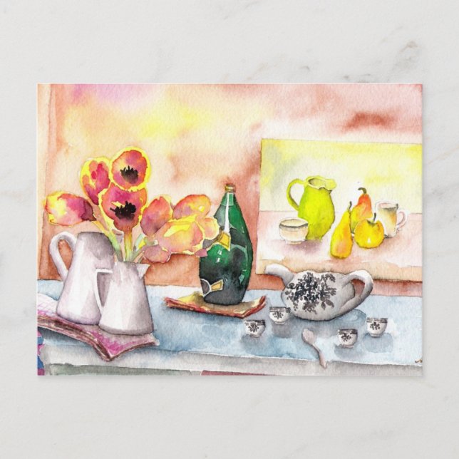 Carte Postale art de la vie (Devant)