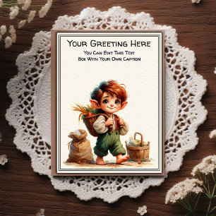 Carte Postale Art de livre d'histoires sentimentales fantaisiste