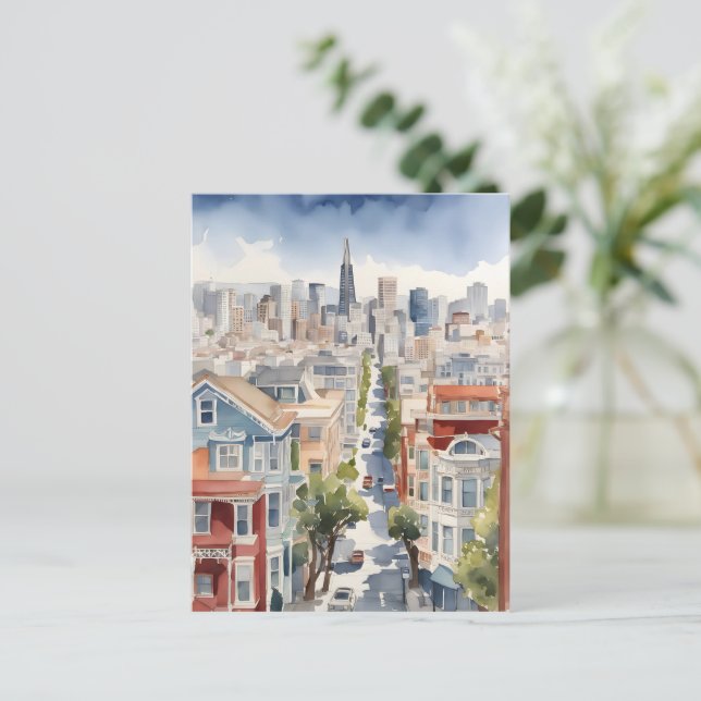 Carte Postale Art de San Francisco (Debout devant)