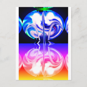 Carte Postale Art de vie extraterrestre