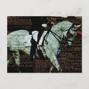Carte Postale Art Dressage