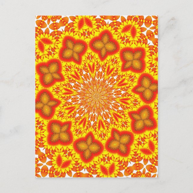 Carte Postale Art du Kaleidoscope (Devant)