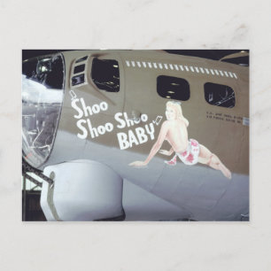 Carte Postale Art du nez 2ème guerre mondiale