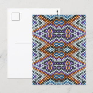 Carte Postale Art du perlage du Sud-Ouest